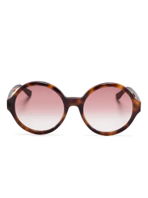 Chloé Eyewear オーバーサイズフレーム サングラス | ブラウン