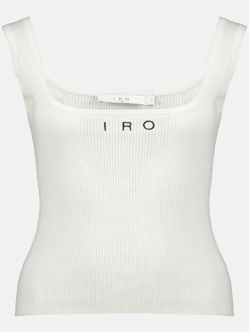 Iro Ribbed Top In White