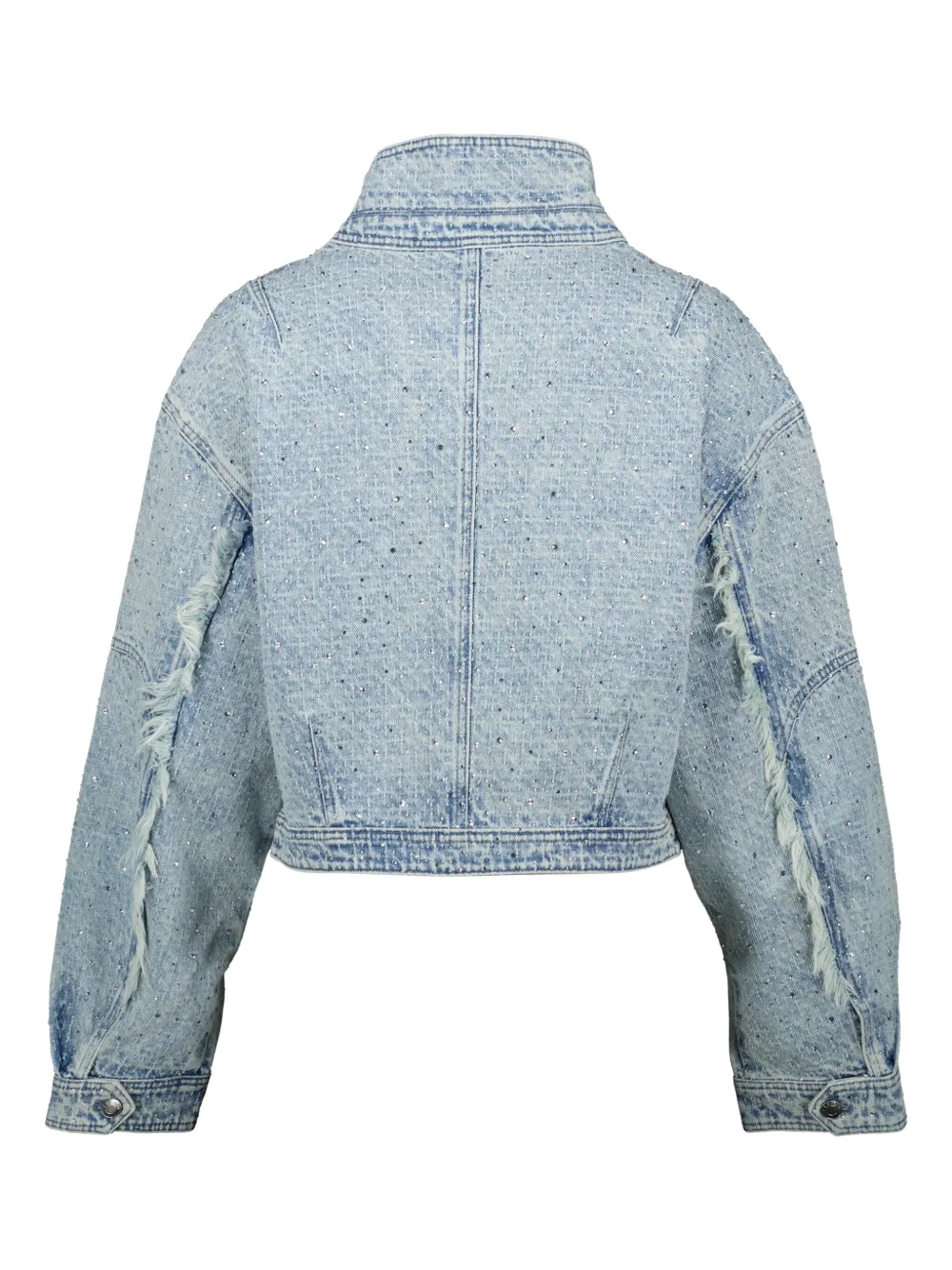 IRO Denim jack Blauw