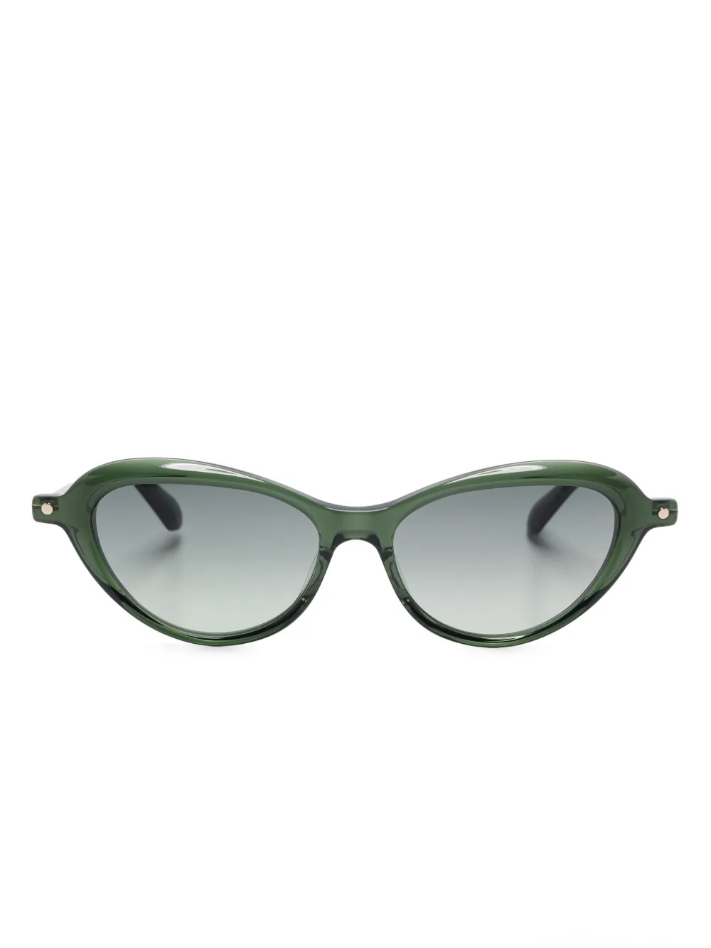Carven cat eye-frame sunglasses | Green | Image 1