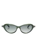 Carven cat eye-frame sunglasses - Green
