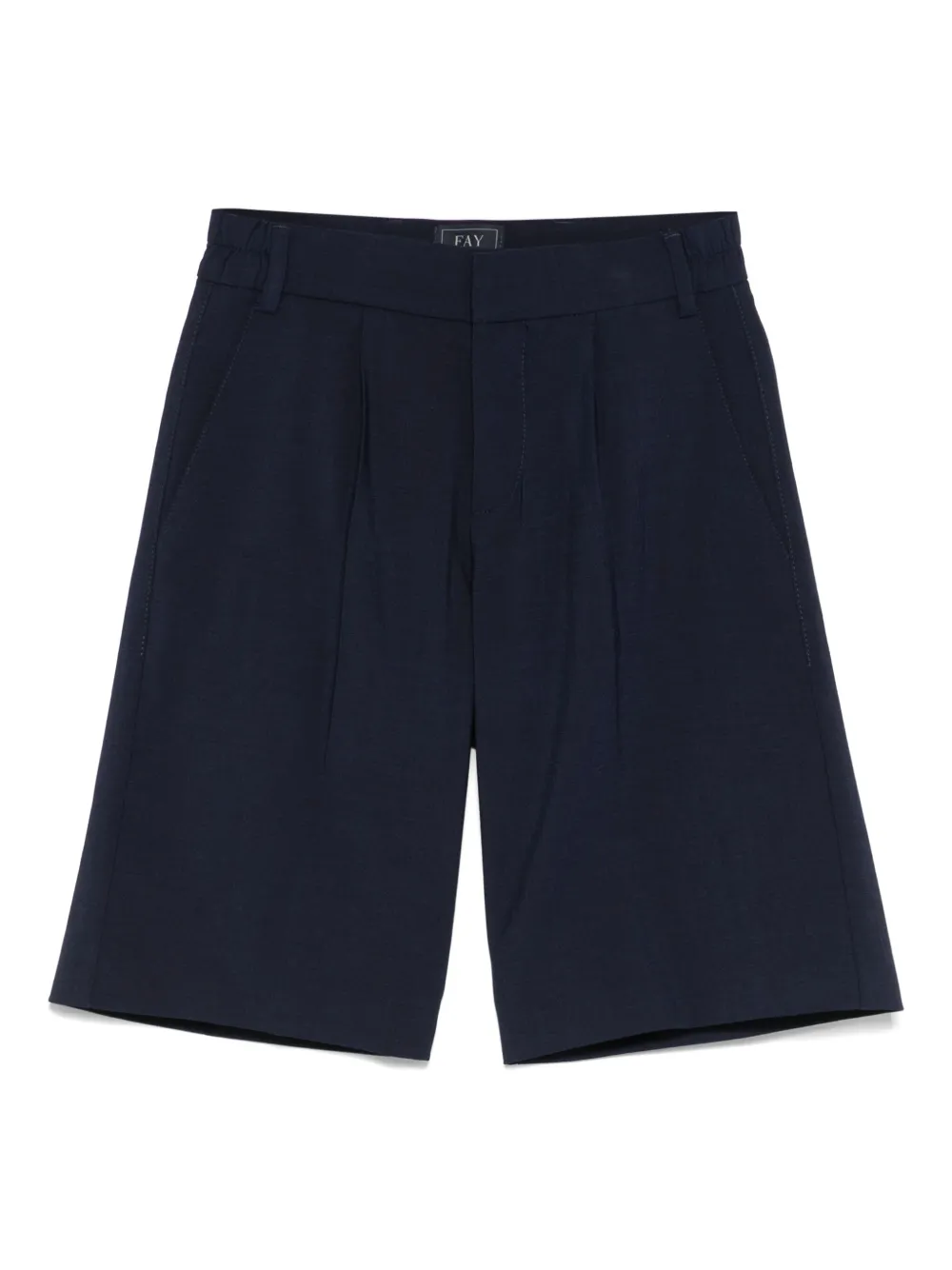 Fay Kids Short com detalhe de pregas | Azul | Image 1