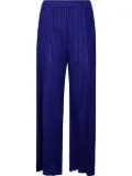 Pleats Please Issey Miyake pleated trousers - Blue