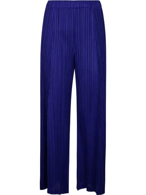Pleats Please Issey Miyake pleated trousers