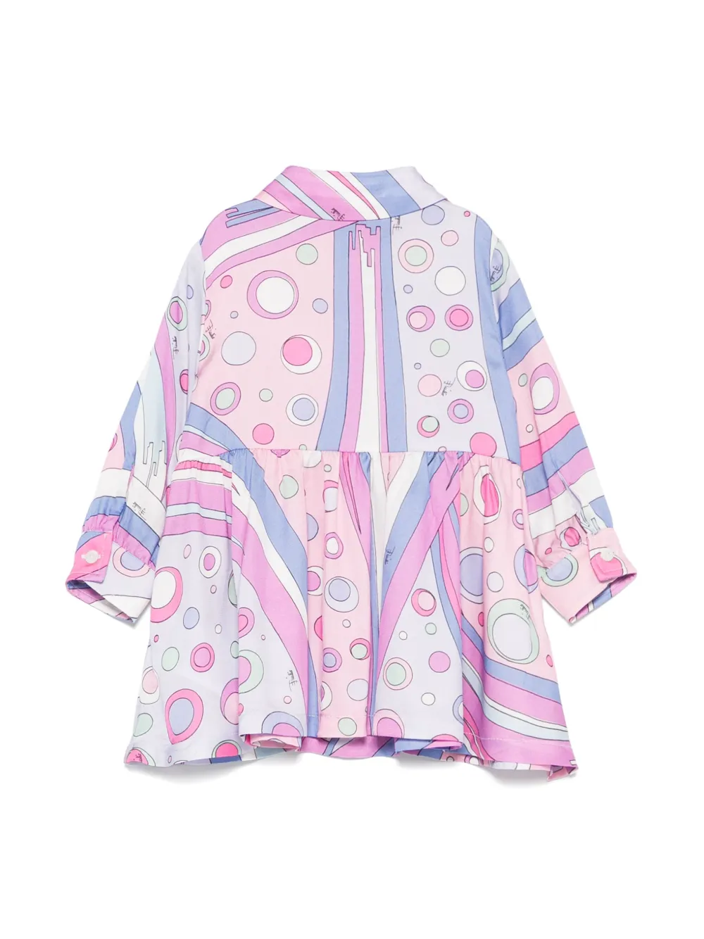 PUCCI Junior Jurk met Fontane-print - Roze