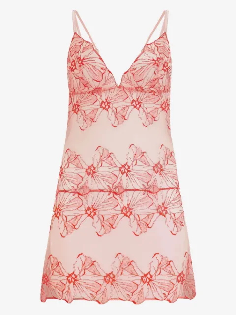 Fleur Of England Slip dress Rosa