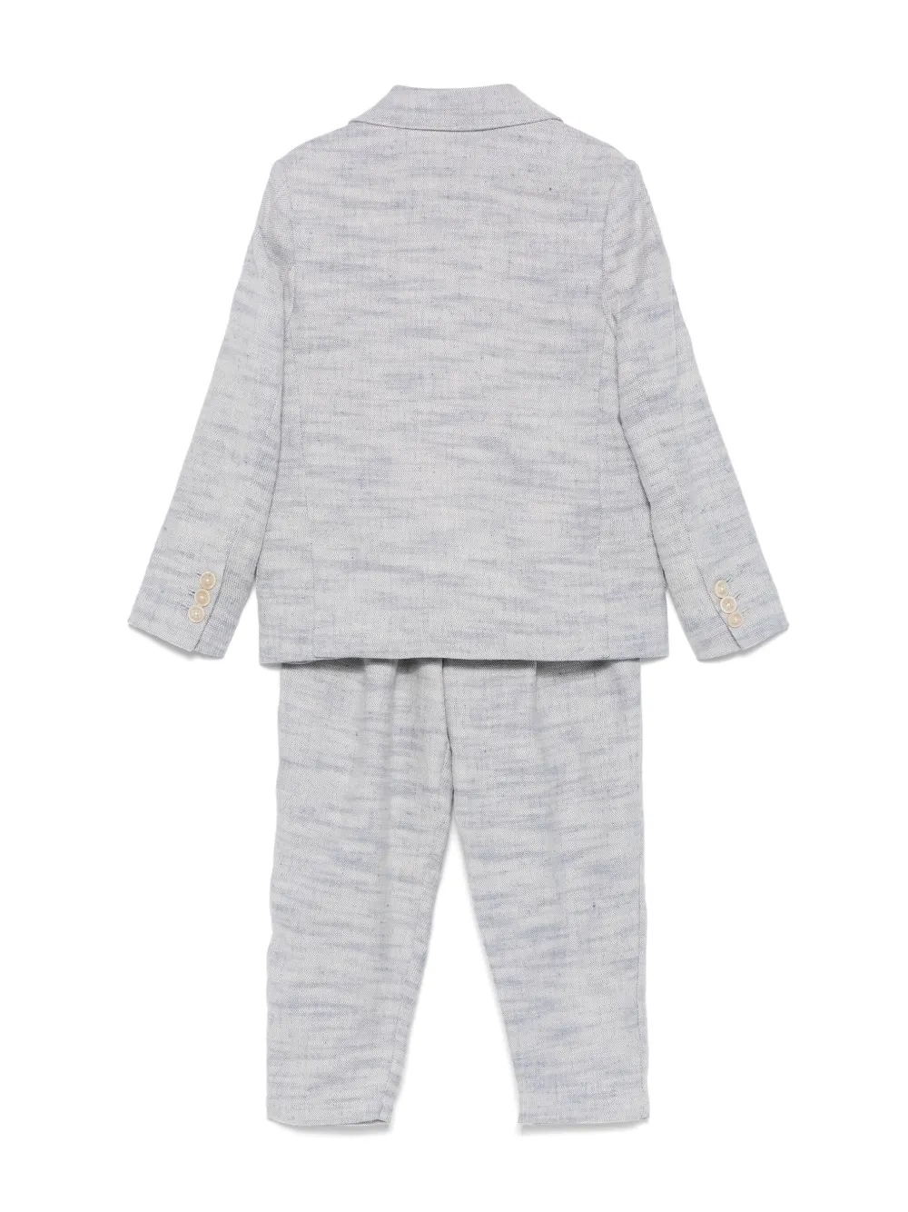 Eleventy Kids Pak met mélange-effect - Blauw