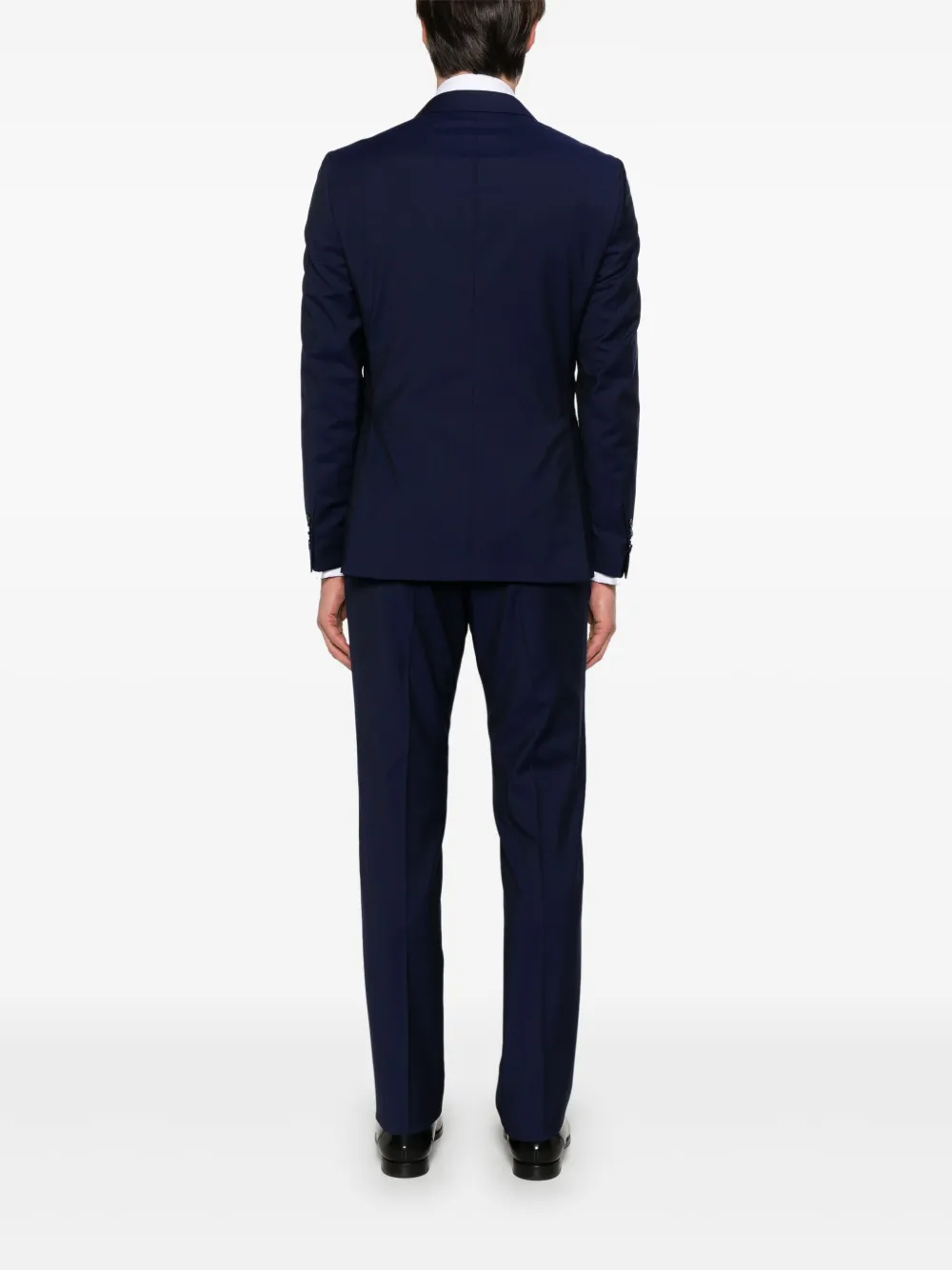 Tagliatore Wollen pak Blauw