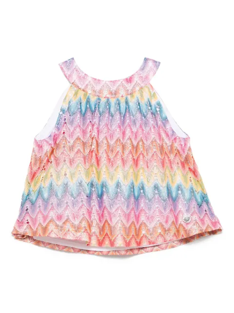Missoni Kids Blusa chevron