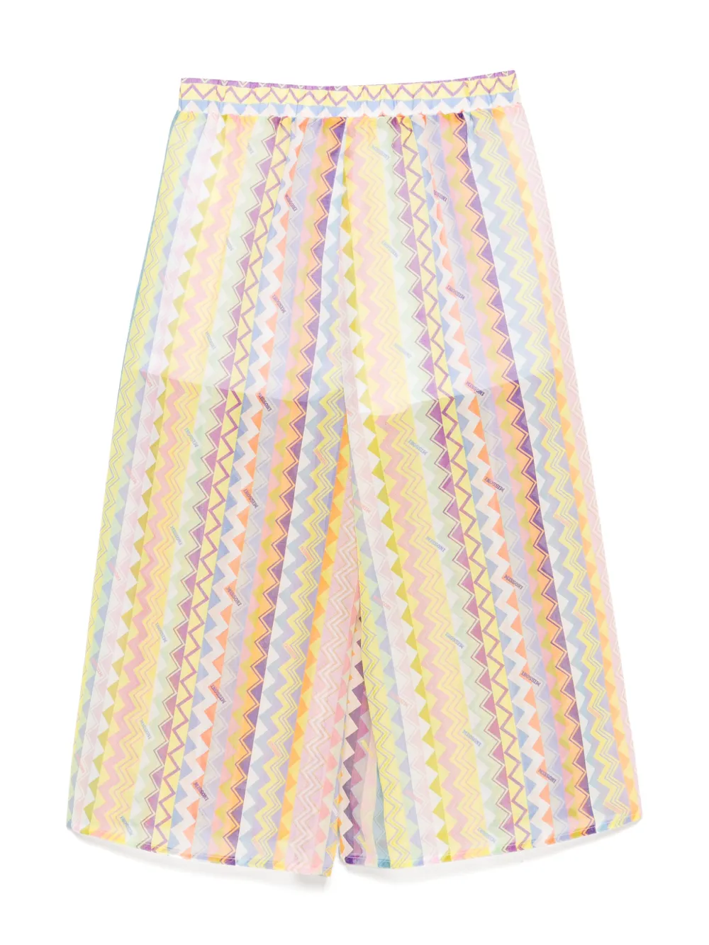Image 2 of Missoni Kids zigzag trousers