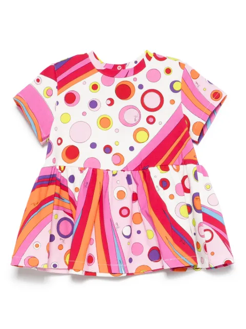 PUCCI Junior Solid-print dress