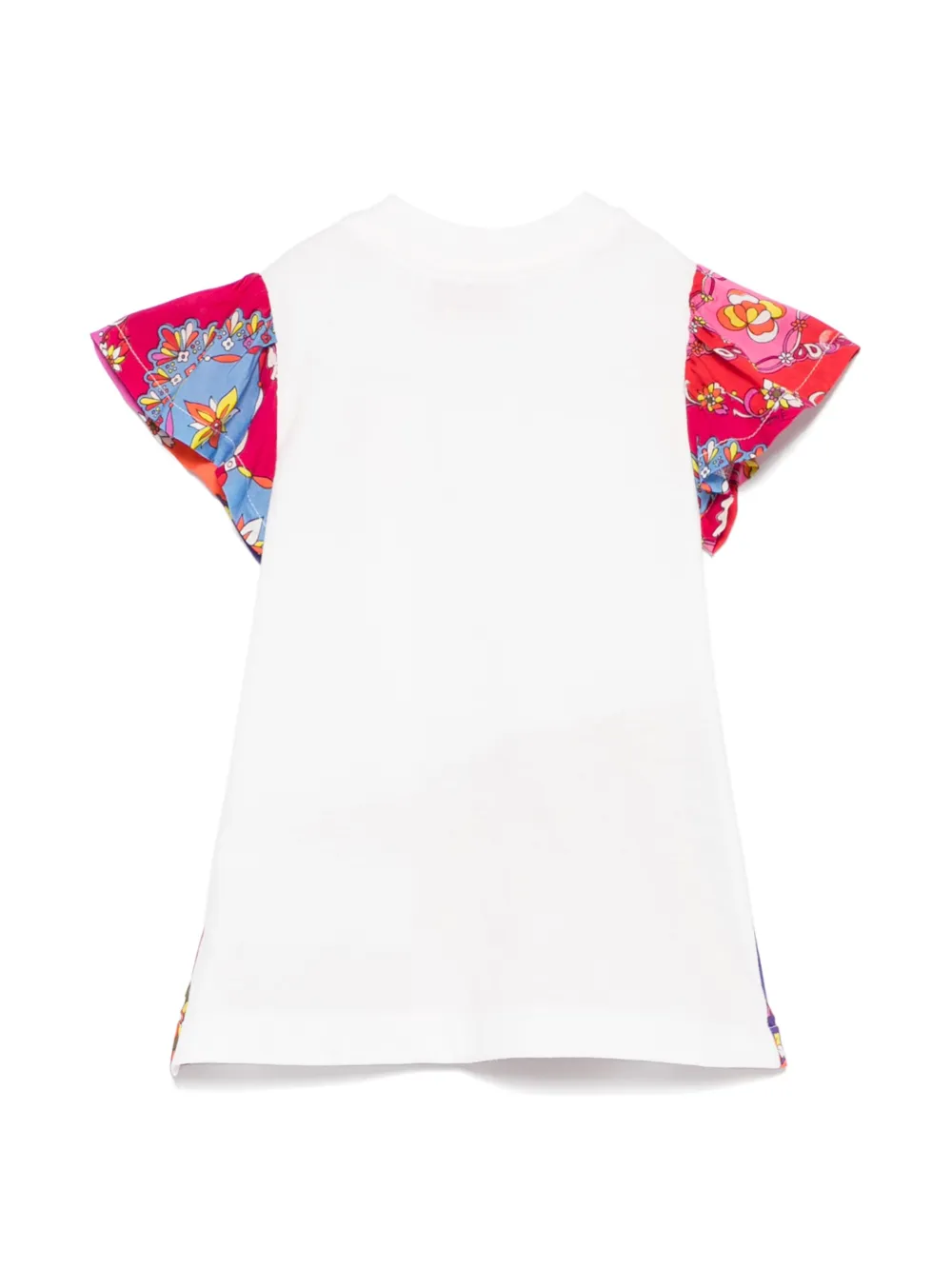 PUCCI Junior T-shirt met Festa-print - Wit