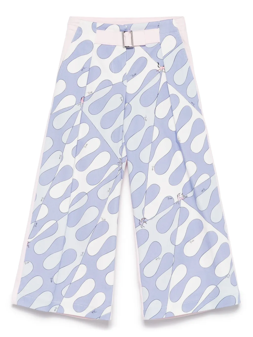 PUCCI Junior Leocorno-print trousers | Blue | Image 1