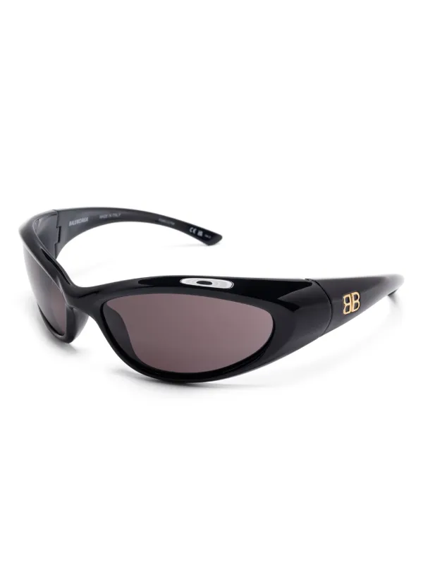 【送料&関税込】Balenciaga Sporty Bb0384s Sunglasses - Unise BB0384S Balenciaga Cat Eye Sunglasses 005 Red - eye-oo.com
