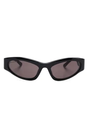 Gucci Eyewear キャットアイ サングラス | ブラック | FARFETCH JP