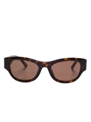Dolce & Gabbana Eyewear DGロゴプレート サングラス | ブラウン