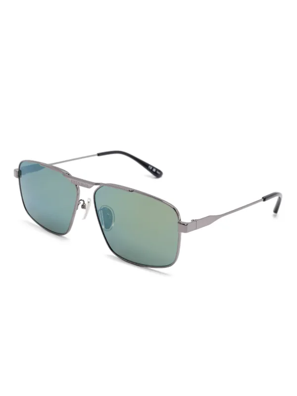 Balenciaga Eyewear Tag 2.0 Navigator Sunglasses | Black