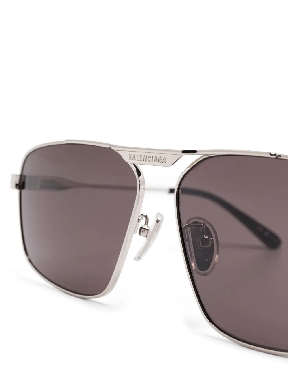 Balenciaga BB0418SK zonnebril Zilver
