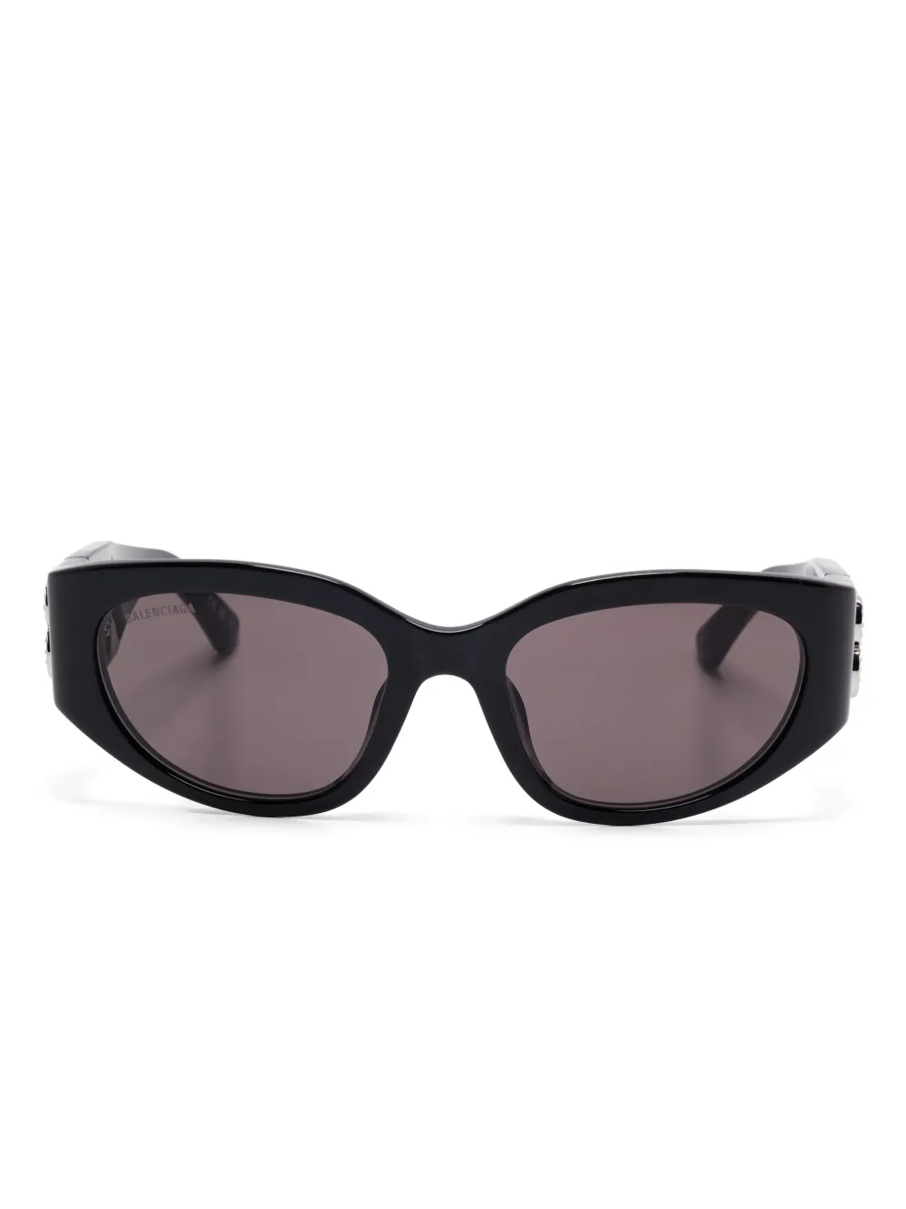 Balenciaga Bossy Round AF zonnebril Zwart