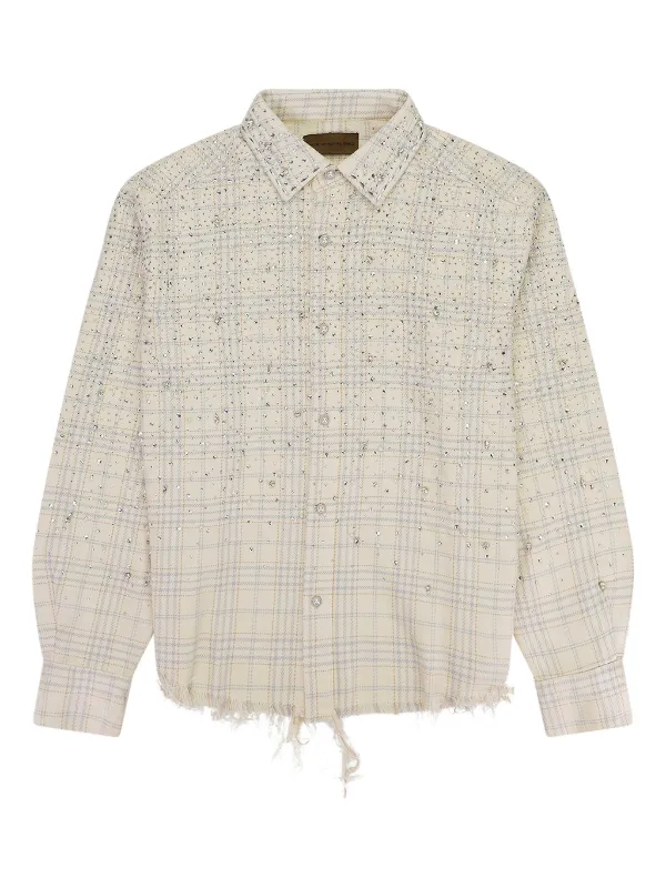 BIRTH OF ROYAL CHILD ラインストーン シャツ | ホワイト | FARFETCH JP
