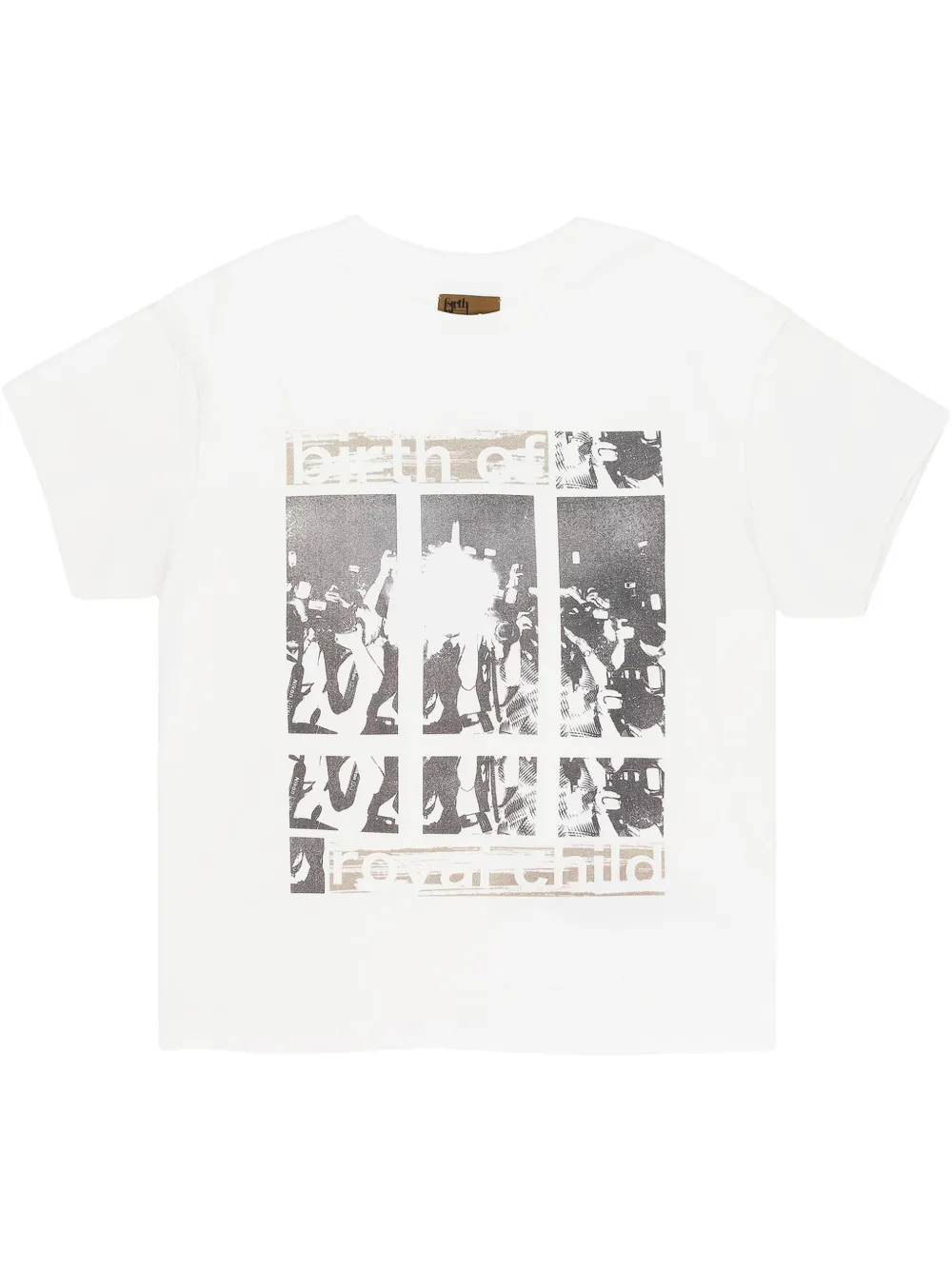 BIRTH OF ROYAL CHILD Flashlight "White" T-shirt - Bianco