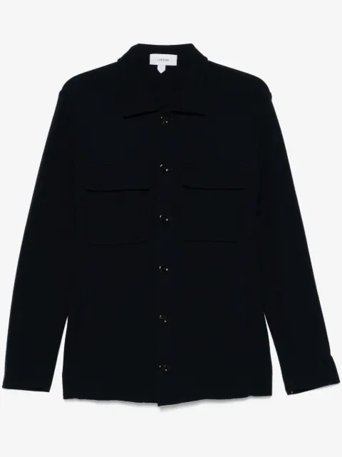 Lardini cotton shirt jacket