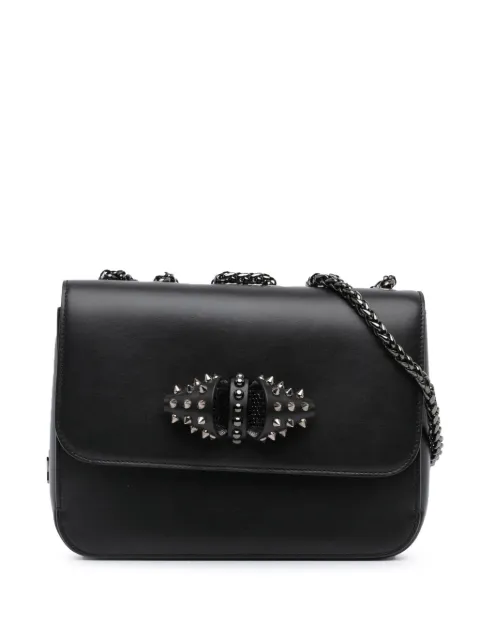 Christian Louboutin Pre-Owned bolsa crossbody Calfskin Spiked Sweet Charity 2010-2024