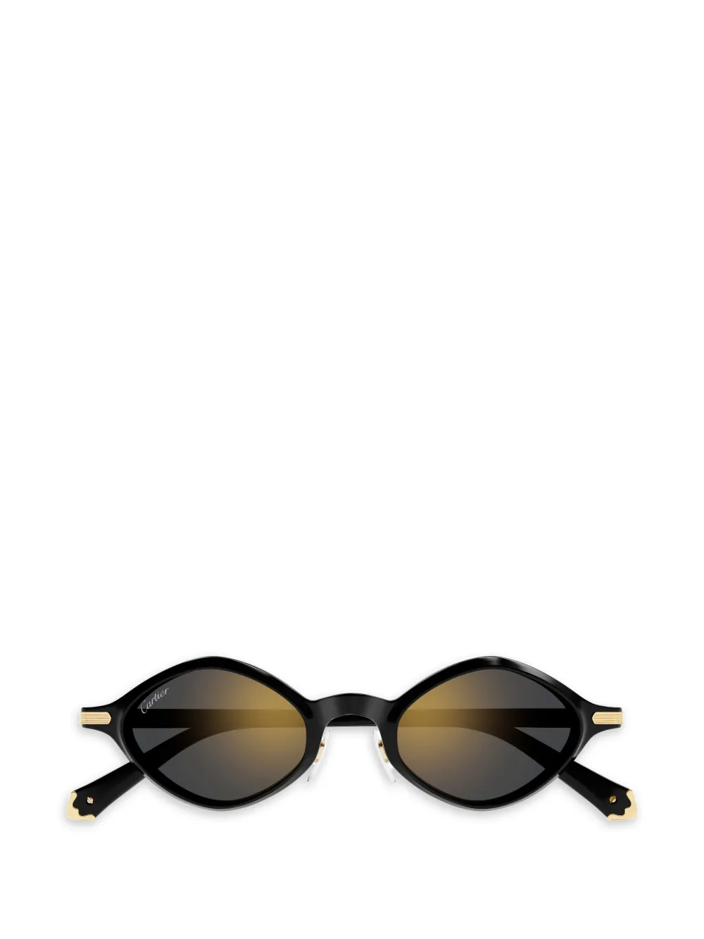 Cartier Eyewear CT0540S Sonnenbrille - Schwarz