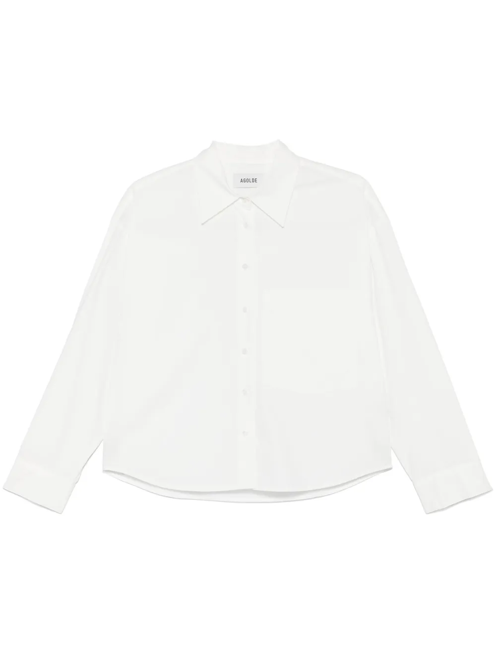 AGOLDE camisa corta Naya | blanco | Image 1