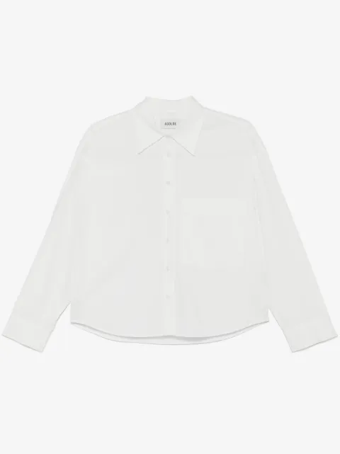 AGOLDE camisa corta Naya