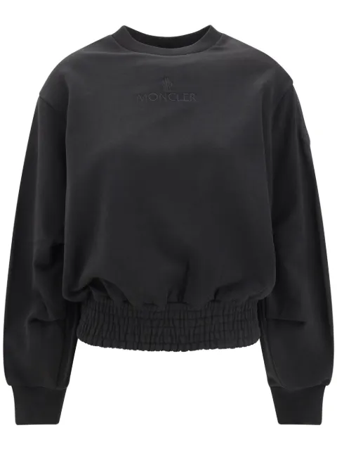 Moncler sweat plissé en coton