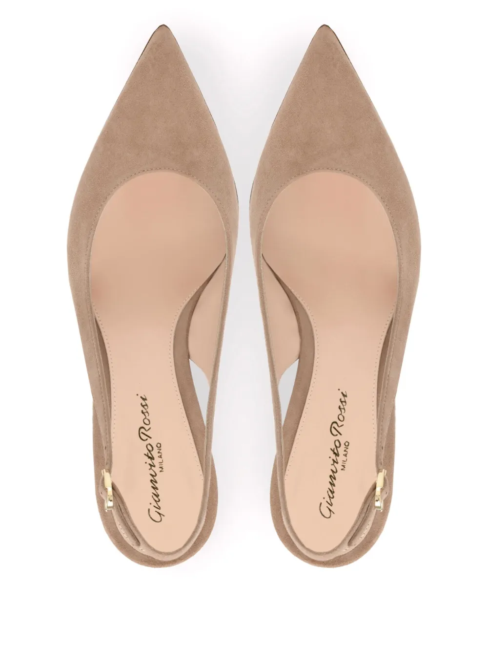 Gianvito Rossi 45mm Piper pumps Neutrals