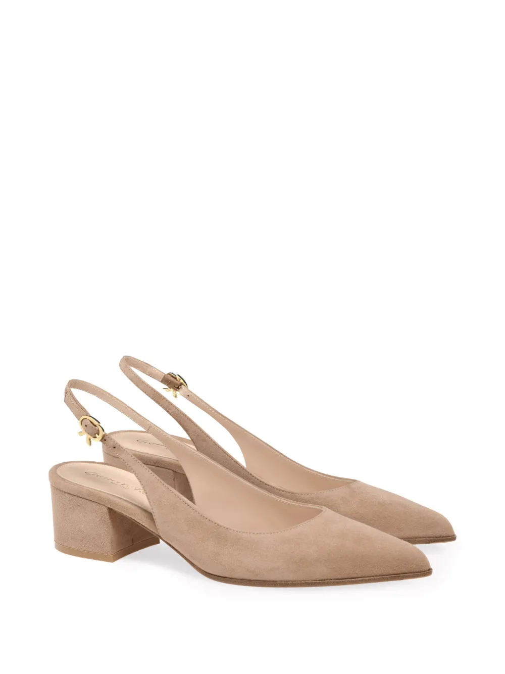 Gianvito Rossi 45 mm Piper pumps - Beige