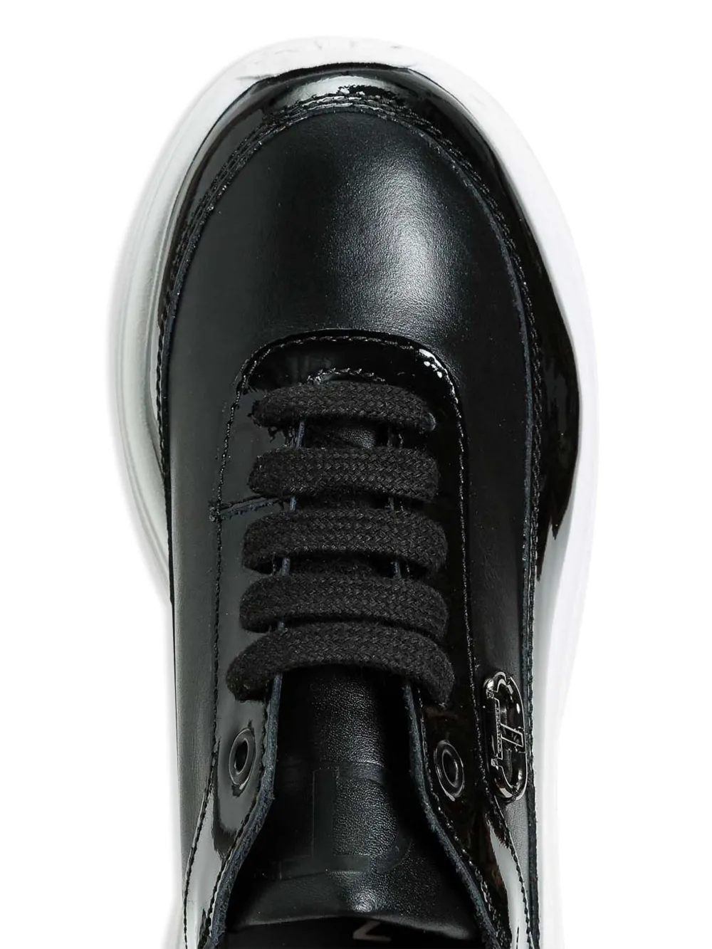 TWINSET Kids oversized sole trainers Black