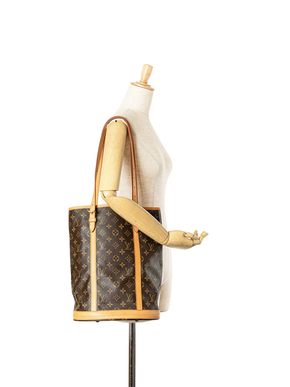 Louis Vuitton Pre-Owned 2005 Monogram GM bucket bag - Bruin