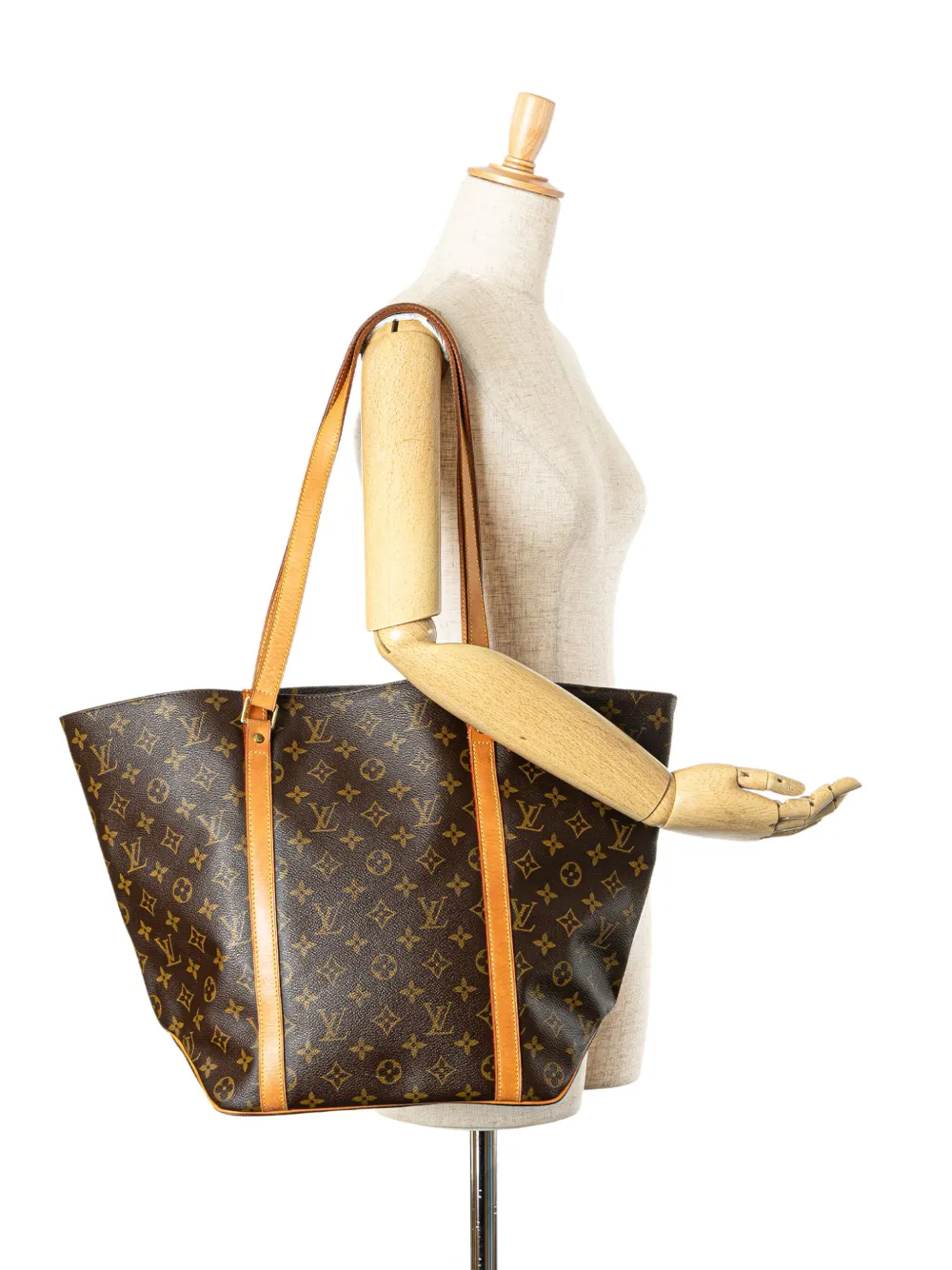 Louis Vuitton Pre-Owned 2001 Monogram Sac Shopping tote bag - Bruin