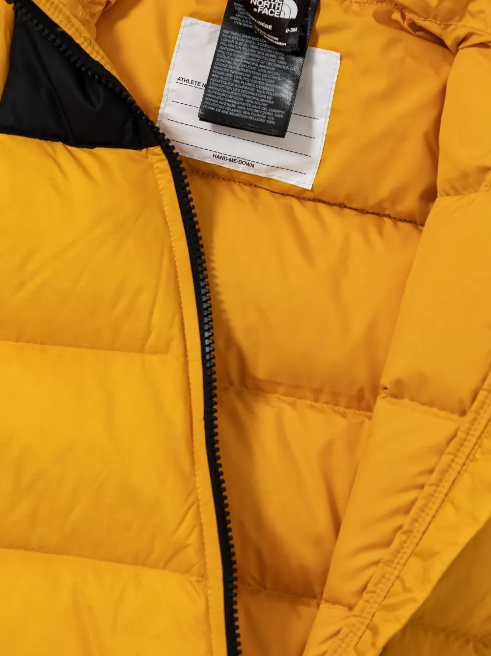 The North Face Rain Winter Snowsuit In Yellow