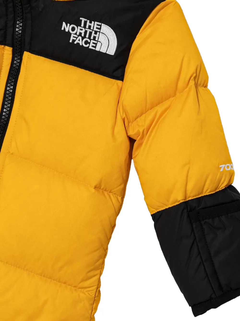 The North Face Rain Winter Snowsuit In Yellow