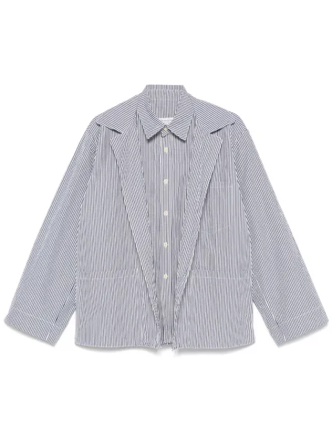 Maison Margiela chamarra con rayas