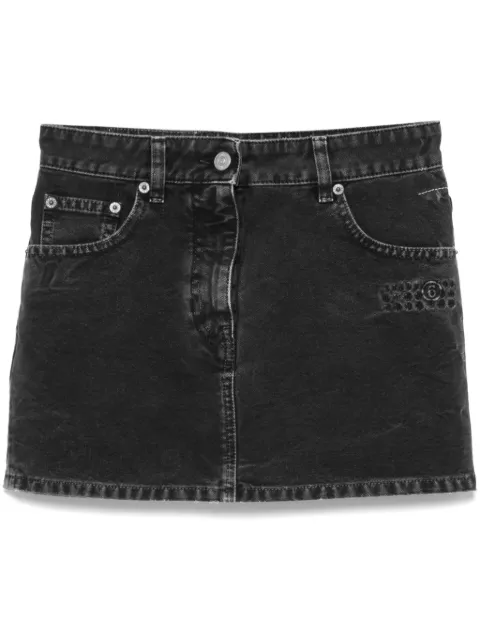 MM6 Maison Margiela denim mini skirt 