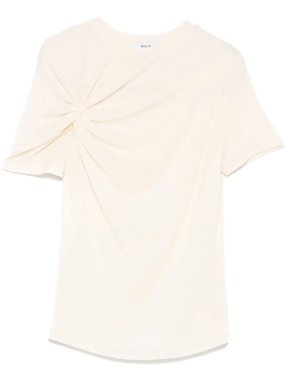 AGOLDE Lissa T-shirt Beige