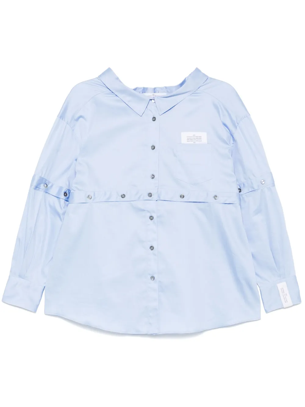 Rokh chemise Multi Button Broken | bleu | Image 1
