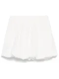 DUNST balloon mini skirt - White