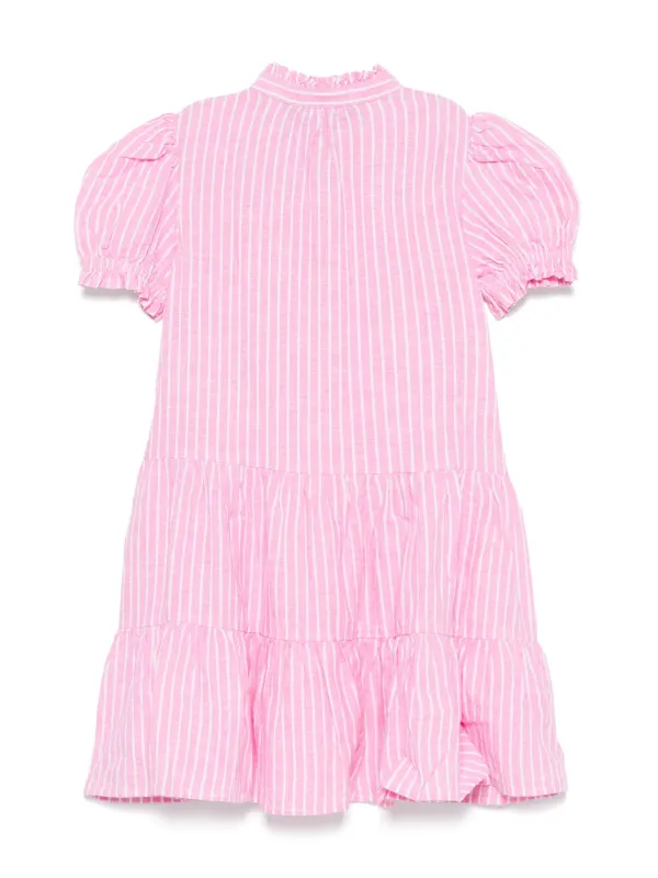 POLO RALPH LAUREN KIDS Striped Dress | Pink | FARFETCH