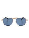 Cartier Eyewear Santos de Cartier sunglasses - Gold