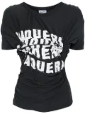 Vaquera Titty Twister T-shirt - Grey
