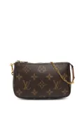 Louis Vuitton Pre-Owned 2020 Monogram Mini Pochette Accessoires handbag - Brown