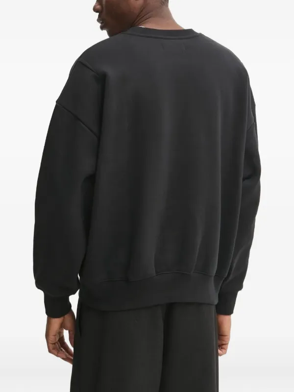 Purple Brand drip-effect Logo Sweatshirt | Black | FARFETCH