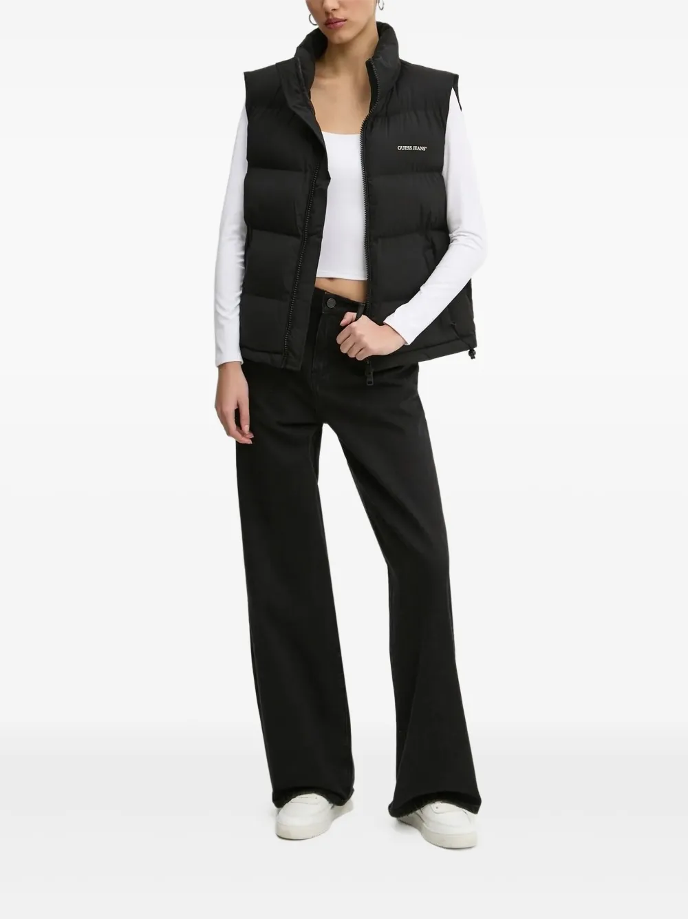Purple Brand wide-leg jeans Zwart