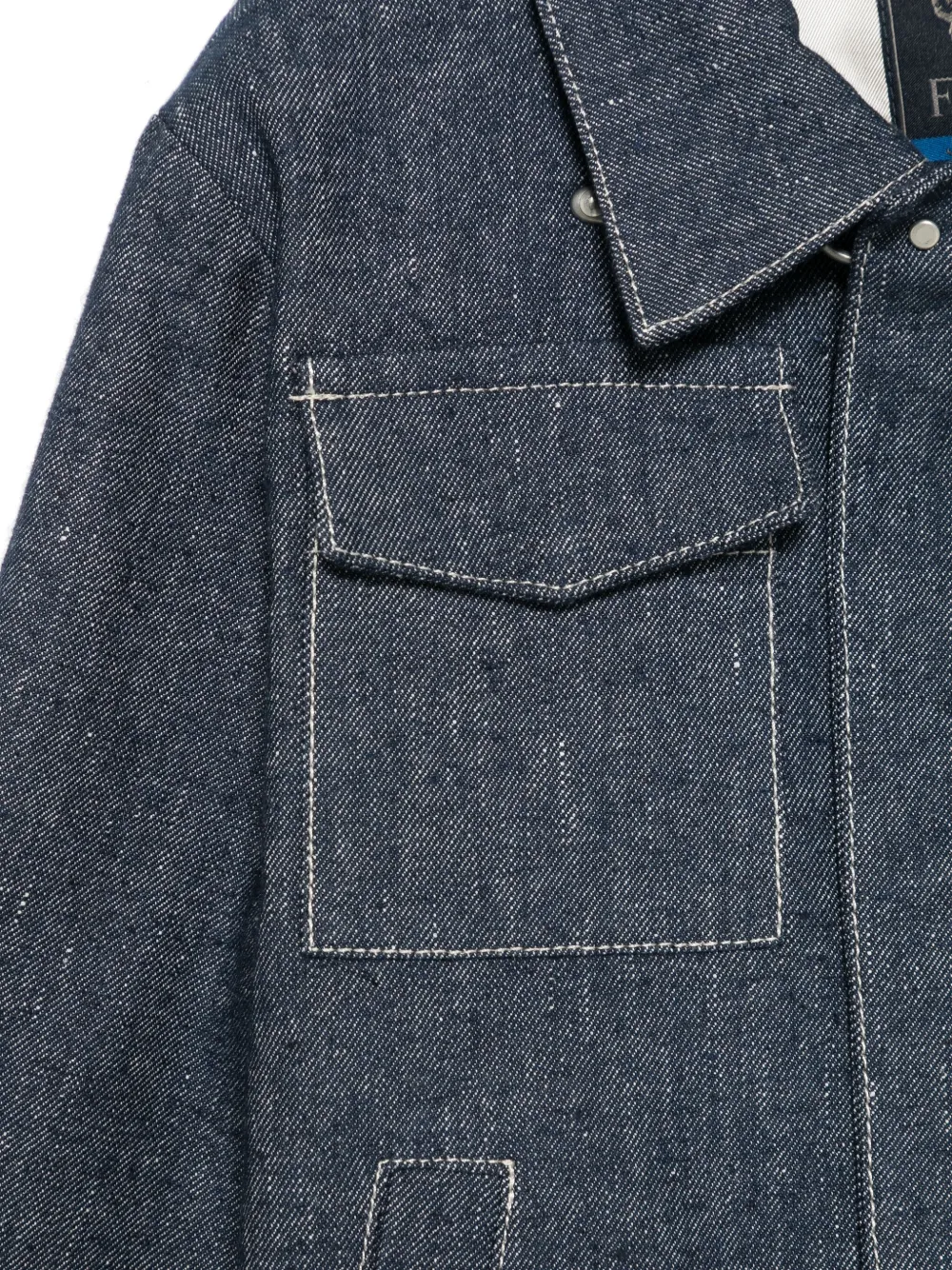 Fay Kids Spijkerjack Blauw